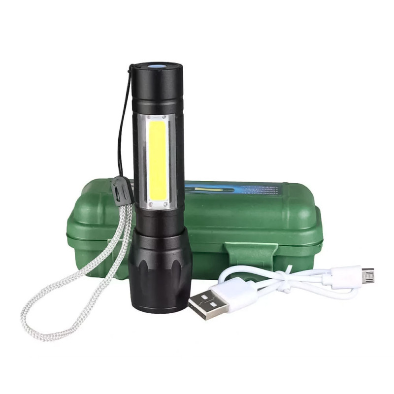[Paga en Casa] Mini Linterna Táctica LED 2000 Lúmenes